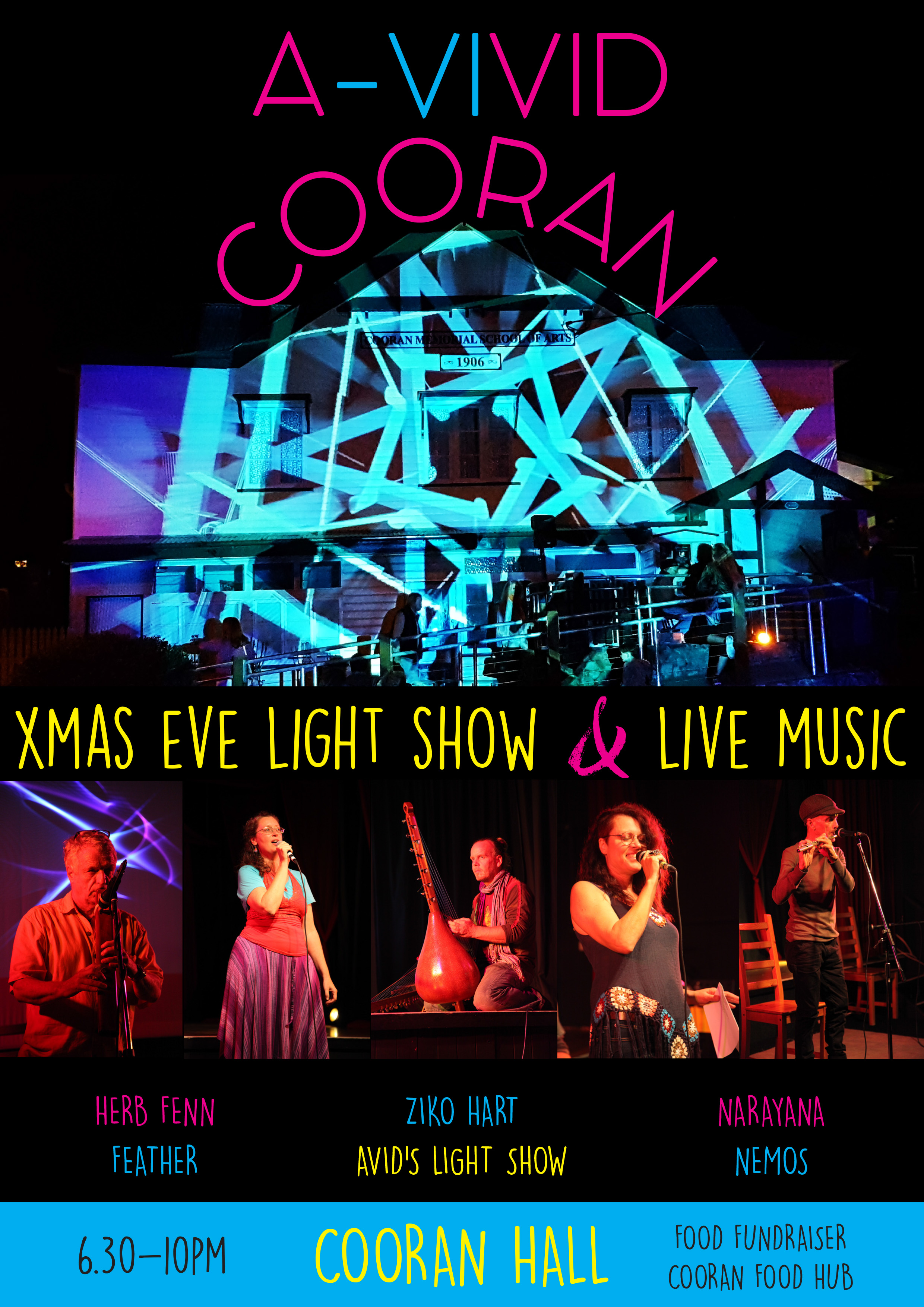 24 DEC 2018 A-VIVID Cooran Xmas Eve Light Show