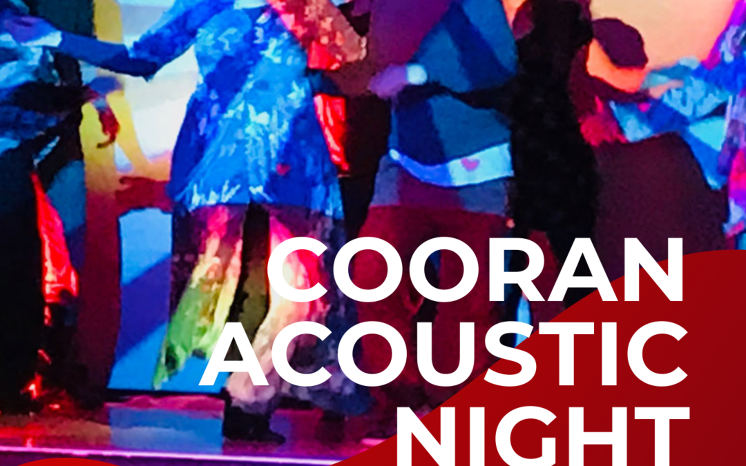 COORAN ACOUSTIC NIGHT – First for 2021, Saturday 6 February. Doors Open 6.30pm!