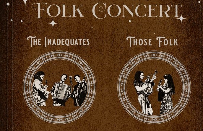 SUNDAY 15th OCTOBER 2pm Folk Concert with Those Folks and The Inadequates