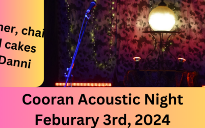 SATURDAY 3rd February 2024 6.30pm Cooran Acoustic Night