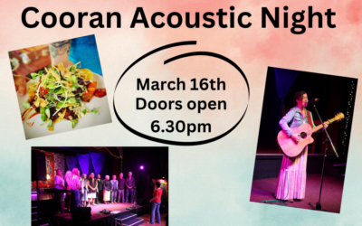 SATURDAY 16th March 2024 Cooran Acoustic Night