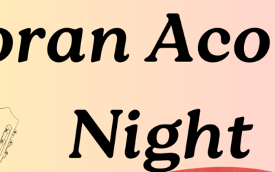 Saturday February 14th Cooran Acoustic Night 5.30pm