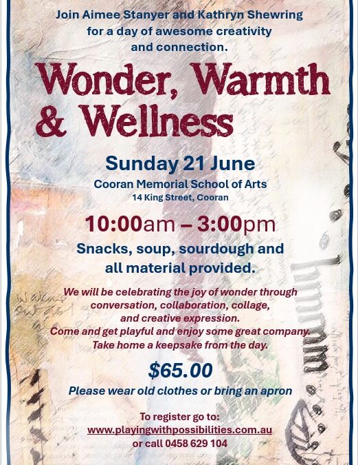 Wonder Warmth and Wellness June 21st 2026 10.00am