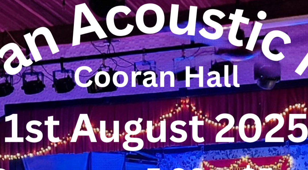 Cooran Acoustic Night 1st August 2026